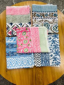 Solid Pattern Indian Block Print Cotton 72 inches <b>Sarong</b> Handcrafted Cotton <b>Wrap</b> Skirt, Ethical Cotton Scarf - Product Image 4