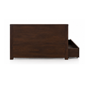 Solid Teak Wood <b>Storage</b> <b>Bed</b> Frame <b>with</b> Side Drawers Modern Platform <b>Bed</b> King <b>Queen</b> Size Bedroom Furniture - Product Image 5