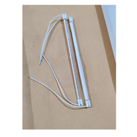 Lampu Panas Kuarsa IR Halogen Setengah Putih Inframerah Listrik 450mm 235v 1000w