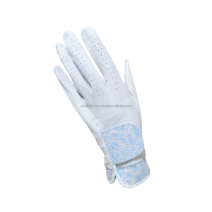 ถุงมือกอล์ฟมือซ้ายระบายอากาศหนังแท้อุปกรณ์ออกกำลังกายระดับพรีเมี่ยมสำหรับผู้ชายผู้หญิง - Product Image 1