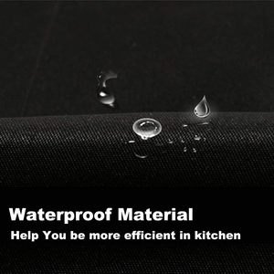 Delantal de cintura de nailon con estampado personalizado 2025 para camareros camareras, medio delantal de servidor de Bistro de 3 bolsillos para limpieza de restaurante - Product Image 4