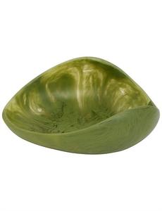 Bol de service élégant en résine d'inspiration ancienne pour la décoration de table de banquet, couleur noire, design personnalisé, bol de service en résine - Product Image 4