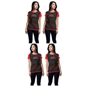 Camisetas para Mujer Hechas por Fabricantes Profesionales, Nueva Llegada, Camisetas Transpirables para Mujer - Product Image 6