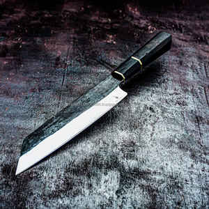 Cuchillo de uso general profesional de acero inoxidable hecho a mano con mango de palisandro MOQ bajo uso en cocina cuchillo de Chef al por mayor - Product Image 6