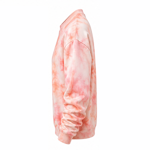 Sweat-shirt Tie-Dye Confortable 100% Coton, Vente Directe Usine, Export, Pull Décontracté Simple pour Superposition, Vente en Gros, Personnalisable - Product Image 3