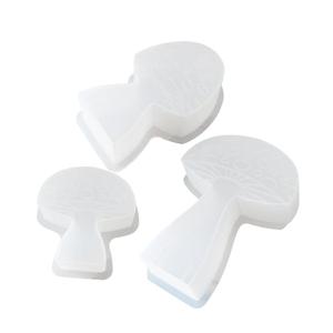Mushroom Easter Candle Gypsum <b>Epoxy</b> <b>Resin</b> Candle Silicone Mold - Product Image 5