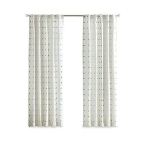 Pannello Tenda in Cotone Jacquard con Pompon, Design a Pezzo Singolo - Product Image 5