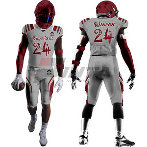 Uniforme de Fútbol Americano de Manga Corta Transpirable con Diseño Personalizado - Ropa de Práctica de Alta Calidad con Opciones Personalizables - Product Image 2