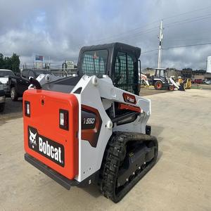 Achetez la chargeuse compacte sur chenilles Bobcat T550, équipement de qualité supérieure prêt à l'emploi, châssis robuste et durable, fonctionnement fluide, idéal - Product Image 2