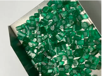 Émeraude naturelle de 100 carats de qualité supérieure, taille ovale, formes mélangées, couleur verte, effet de jeu de lumière/flammes, Abbottminerals AMLE0321546, Pakistan