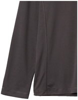 Haut de sport pour homme à manches longues, gris clair, séchage rapide, en spandex et polyester, coupe sans couture, haute qualité, protection UPF50