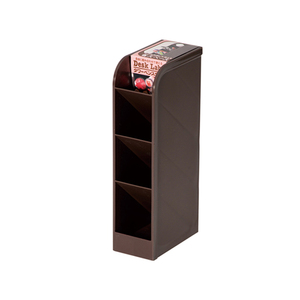 Supporto per penna da scrivania marrone torre Labo supporto elegante e funzionale per i tuoi utensili da scrittura - Product Image 1