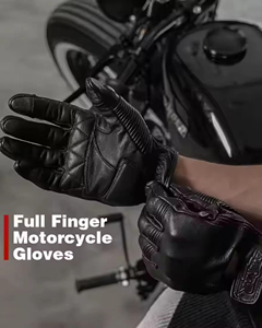 Gants de moto tout-terrain à doigts entiers pour la course / Gants de moto coupe-vent pour hommes - Product Image 4