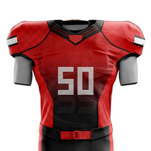 Premium Breathable American Football Uniform Durable Polyester Customized Colors Outdoor Activity Wear - Product Image 2