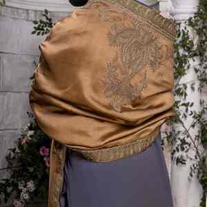 Men Winter Wool <b>Shawl</b> Solid Soft Warm Breathable Traditional Elegant Office <b>Wrap</b> - Product Image 4