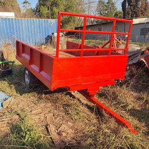 Tipping Dump <b>Trailer</b> Farm <b>Trailer</b> <b>Tractor</b> Tipper for Agriculture Use High Productivity Motor Gear Good Condition - Product Image 6