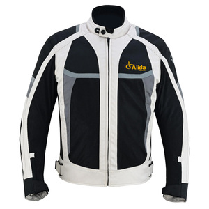 Meilleure vente Nouvelle arrivée Hommes Moto d'hiver légère de haute qualité Moto d'extérieur personnalisée Veste en cuir Cordura - Product Image 6