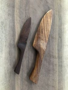 Vente en gros d'usine de couteaux en bois biodégradables jetables avec emballage personnalisé - Product Image 4