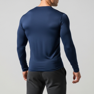 REXFIT SPORTS Camisetas de Manga Larga para Hombre al por Mayor, Tejido Deportivo Premium, Colección Casual de Fitness OEM - Product Image 5