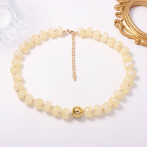 YW Fashion - Cuentas de Resina Plástica de Doble Capa con Forma Irregular, Material de Resina Plástica, Joyería Fina - Product Image 2