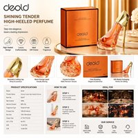 Coffret Cadeau Parfum Boisé Femme 30ml Deold Shining Tender Talons Hauts Longue Durée