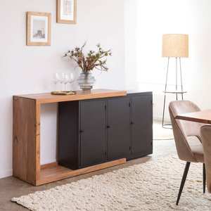 ตู้ข้างเตียงไม้กระถินณรงค์แบบยืดหดได้ รุ่นวันดานา เซเรโน แกรนด์ - Product Image 3