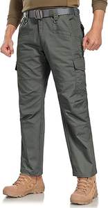 กางเกงยุทธวิธีสำหรับผู้ชายคุณภาพสูง กางเกงคาร์โก้ผ้าริปสต็อป กันน้ำ มี 9 กระเป๋า - Product Image 6