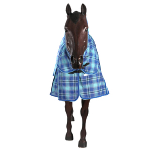 Couverture d'équitation d'hiver imperméable de luxe légère à col intégral, vente en gros, impression de logo personnalisée, service OEM - Product Image 2