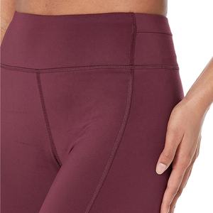 Marron Date Sans Couture Yoga Ensemble 2 Pièces Soutien-Gorge Legging Workout Suit leggings pour Femmes Formation Vêtements Activewear - Product Image 4