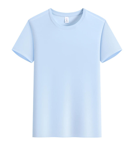 T-shirt Homme Personnalisé Coupe Droite Col Rond Manches Courtes 100% Coton Couleur Unie Décontracté Coupe Jersey Longueur Standard Vente en Gros - Product Image 4