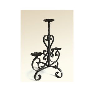 Elegante Portavelas de Hierro con Marco Decorativo de Metal para Centros de Mesa, Bodas, Fiestas y Reuniones Nocturnas - Product Image 6