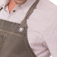Tablier en toile de coton personnalisable avec poches pour outils, bretelles réglables, idéal pour la cuisine, la pâtisserie, le barbecue, les ateliers et les activités artisanales.