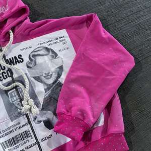 Survêtement en coton de haute qualité pour l'hiver, personnalisable, effet délavé, imprimé DTF, design 2-en-1, léger - Product Image 2