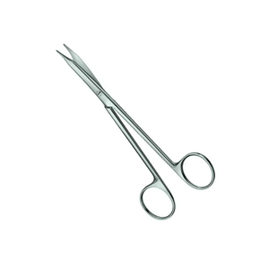 Ciseaux de tenotomie Reynolds FaceLift 12,5 cm à pointes courbées et effilées, en acier inoxydable de qualité supérieure, outil chirurgical réutilisable pour la chirurgie plastique - Product Image 1