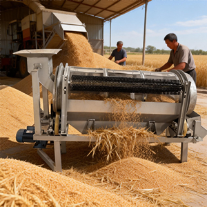 Mesin Penyaring Bijih Motor Drum 1,5 meter dengan Apertur Layar Kustom, Baja Karbon Tahan Aus untuk Penyaringan Pasir, Kerikil, dan Agregat - Product Image 3