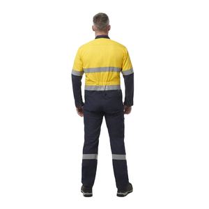 Nuevo Mono de Trabajo de Alta Visibilidad para Hombre 2026, Uniforme de Protección Industrial Reflectante, Fabricante de Fábrica con Etiqueta Privada OEM - Product Image 3