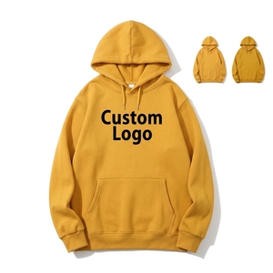 Sweat-shirt personnalisé pour homme en molleton épais, doublure polyester-coton, imprimé dessin animé, broderie, survêtement vierge, pull décontracté - Product Image 5