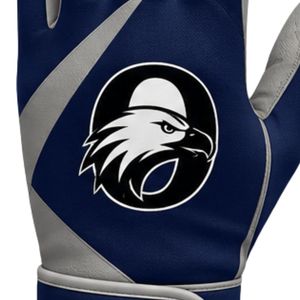 Gants de football américain gris marine haute performance antidérapants respirants et confortables pour l'entraînement et les matchs de football - Product Image 3