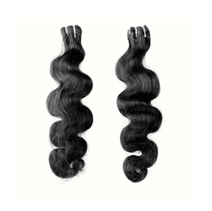 ผมต่อแบบเวฟสีธรรมชาติ 100% ผมแท้ คุณภาพดับเบิ้ลดรอน - Product Image 5