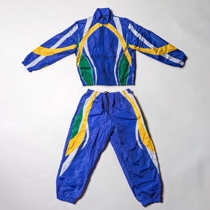 OEM Custom Men Tracksuit Windbreaker <b>Jacket</b> Pants Waterproof Streetwear <b>Tech</b> <b>wear</b> Bulk - Product Image 2