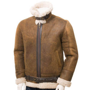 Veste en cuir véritable pour homme à prix compétitif / Veste d'hiver pour homme en cuir de qualité supérieure, personnalisable - Product Image 3