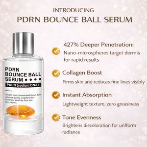 PDRN <b>Bounce</b> <b>Ball</b> Serum 40ml 100,000 ppm Concentrated Serum <b>Balls</b> OEM/ODM Whitening and Reducing fine lines elastin essence - Product Image 4