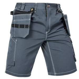 กางเกงขาสั้นทำงานผู้ชายแบบหลายกระเป๋า ทนทาน ใส่เครื่องมือได้ ผลิตจากวัสดุแข็งแรง รับผลิตตามแบบ (OEM) ขายส่ง - Product Image 1