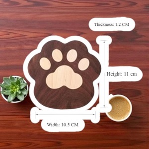 Premium Cute Puppy Foot Design <b>Coasters</b> For <b>Table</b> Protection Pet Lover Home Decor And Daily Use <b>Table</b> Mats Wholesale From India - Product Image 6