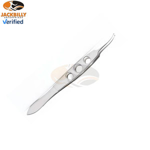 Pinzas manuales de acero inoxidable Buratto Premium para LASIK, manipulación de la flap y la córnea, instrumentos oftálmicos para cirugía refractiva ocular - Product Image 4