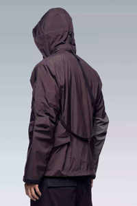 Veste technique pour homme personnalisée, coupe-vent imperméable, streetwear tactique, veste cargo cyberpunk, manteau urbain fonctionnel à capuche - Product Image 4