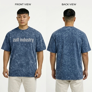 T-shirts à manches courtes pour hommes, surdimensionnés, unis, décontractés, effet délavé vintage, impression personnalisée, faible MOQ, fabricant OEM, marque privée, 100% coton - Product Image 6