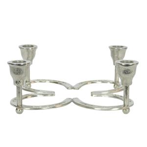 Latest Arrival 4 Arms Pillar Candle Stand Metal Candle <b>Holder</b> Table Decoration Items Horse <b>Shoe</b> Equestrian Style - Product Image 4