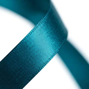 6mm <b>Teal</b> Single Face Satin Ribbon Customizable Bulk Supply 350 Meter Roll for Resort Packaging Marine Events Coastal Decor - Product Image 3