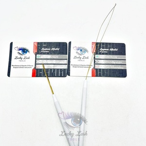 1 unids/lote de agujas trenzadas de ganchillo de acero inoxidable, herramientas de extensión de cabello, gancho para peluca, enhebrador de agujas, agujas de ganchillo para tejer el cabello - Product Image 3